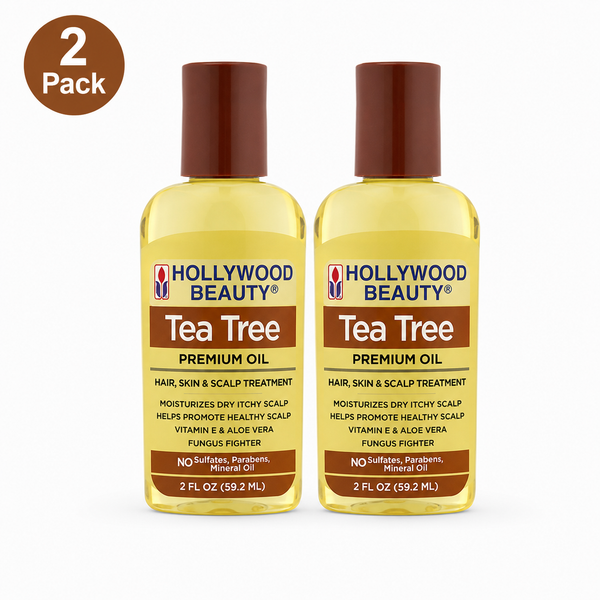 Hollywood Beauty Tea Tree Oil 2 Ounce (59ml) (2 Pack)