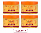 Cantu Shea Butter Edge Stay Extra Hold Genesis Unisex Haircare Styling Gel 2.25 oz for Natural, Normal Hair with Smooth Finish (Pack of 4)