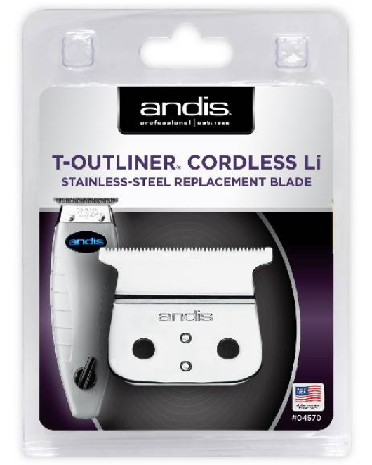 Cordless T-Outliner Li Replacement T-Blade, Close Cutting, Stainless Steel