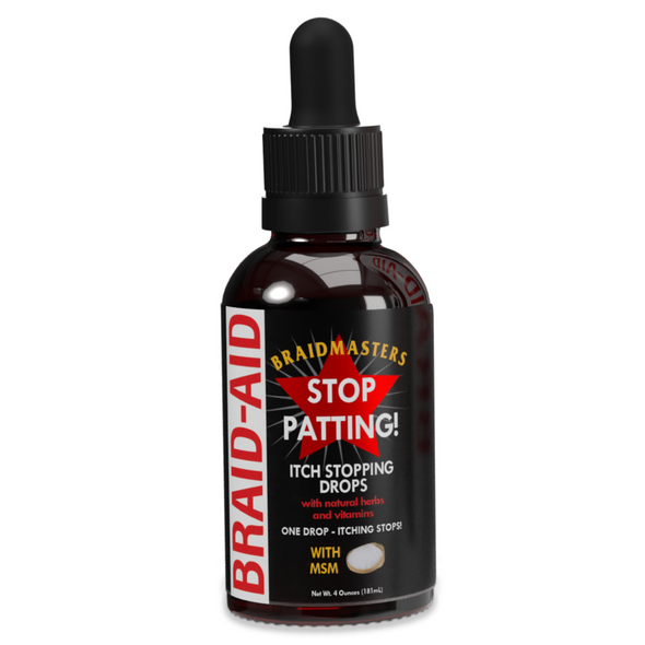 BraidMasters Stop Patting Itch Stopping Drops Braide-Aid 4oz