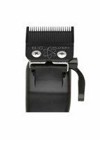 Stylecraft Mythic Professional Metal Body Cordless Hair Clipper - 9V Magnetic Microchipped Motor, Double Black Diamond Carbon Blades, 8 Guards, Adjustable Settings, Black, Ideal Personal Grooming Gift