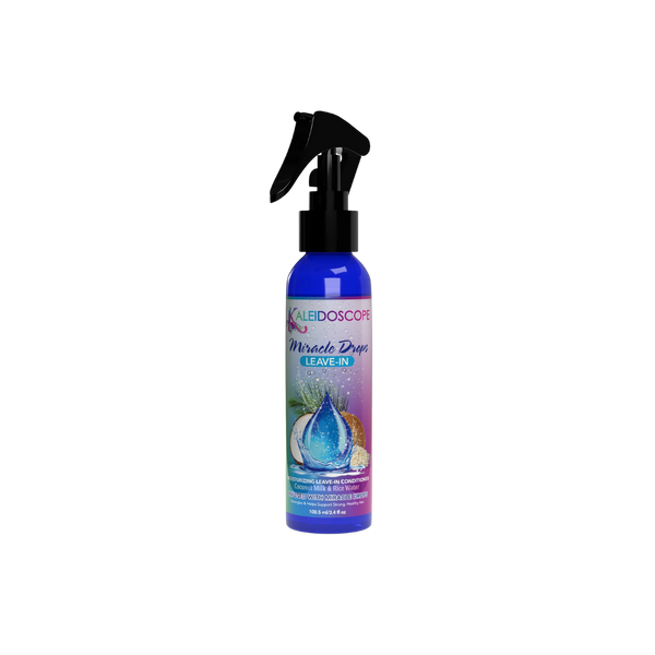 KALEIDOSCOPE MIRACLE DROPS Leave-In Conditioner - 3.4 Oz Liquid Hair Treatment for Adults, Lightweight Haircare with Nourishing Blend to Hydrate and Lock in Moisture for Any Hair Type