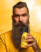 Immortal NYC Beard King Beard Oil (3.4 oz/100 ml/100g, Single Item) - Sunflower & Olive Botanical Oil Blend - Nourishing Men's Hair Care for Natural Shine, Strength, Shape & Hold, Pleasant Scent