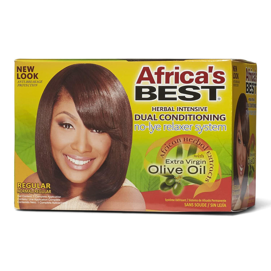 Africa's Best No-lye Dual Conditioning RelAxer Kit
