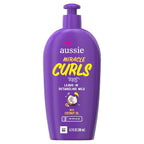 Aussie Miracle Curls with Coconut Oil, Paraben Free Detangling Milk Treatment, 6.7 fl oz
