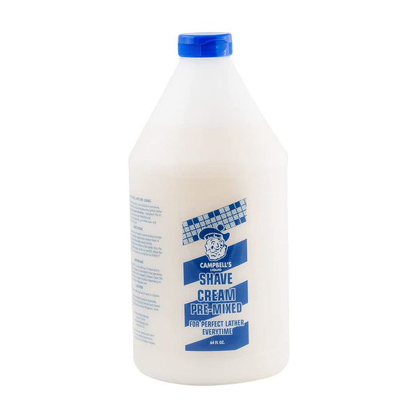 Campbell's Premix Liquid Lather for Barbers (1/2 Gallon)