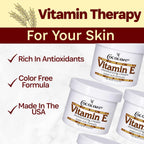 Cococare Vitamin E Super Rich Formula Moisturizing Cream - High Potency Skin Moisturizer - 4 Oz