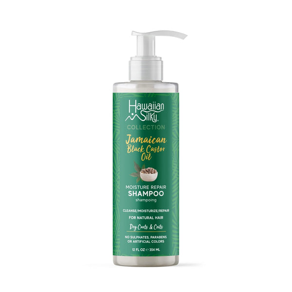 Hawaiian Silky Jamaican Black Castor Oil Collection Moisture Repair Shampoo