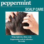 Difeel Peppermint Scalp Care Hair Oil Blend - Travel Size 2.5 oz.