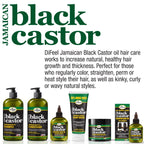 Difeel Premium Jamaican Black Castor Hair Oil 8 oz.