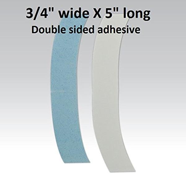 Double Sided Self Adhesive Tape - Dull Finish, Long-Lasting, Most Tacky Lace Front Support, 5 in Super Wide C Contour, 2