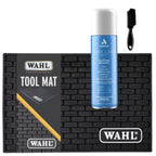 Clipper Care Kit 3PCS – Blade Cleaner Spray + Tool Mat + Cleaning Brush | 5-in-1 Cool Care for Clippers