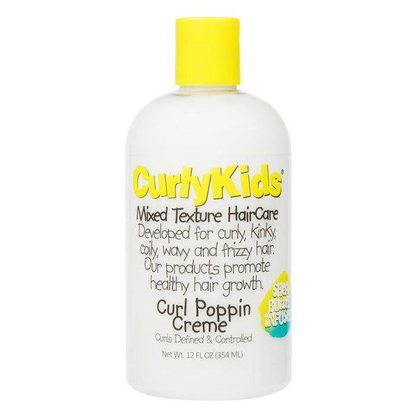 CURLY KIDS CURL POPPIN CREME 12oz