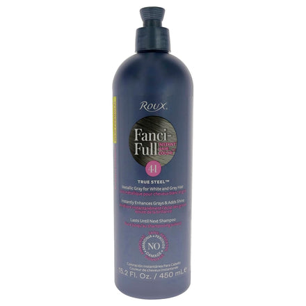 Roux Fanci-Full Rinse Instant Hair Color - 41 True Steel, Unisex Haircare Hair Color, 15.2 oz