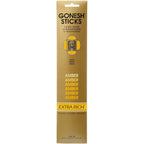 Gonesh GOXRAM Extra Rich Collection Amber Incense Sticks