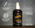 Suavecito Grooming Non-Aerosol Hairspray for Men - 8 oz - Classic Barber Scent, Medium Shine, Strong Hold Hair Spray - Works on all Hair Types & Textures