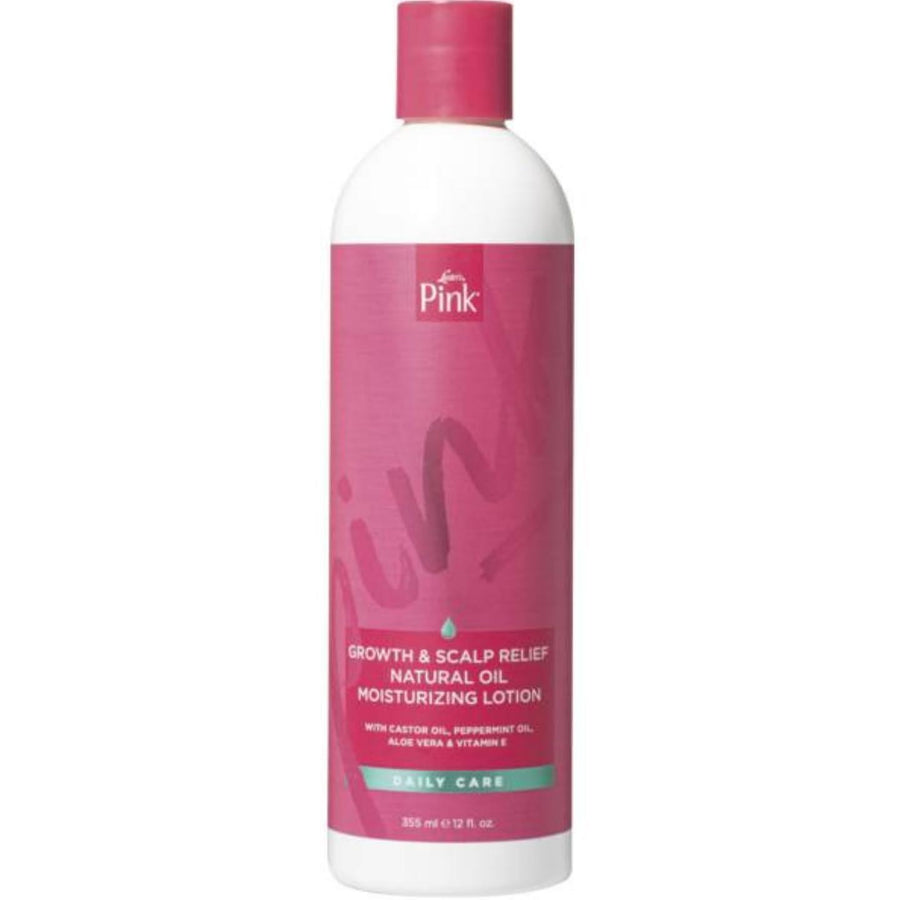 Luster's Pink Growth & Scalp Relief Moist Lotion - 12 oz