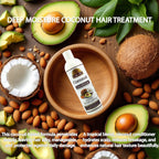 OKAY Coconut Deep Moisturizing Conditioner 12oz – Hydrating Hair Conditioner with Coconut Oil, Restores Moisture & Elast