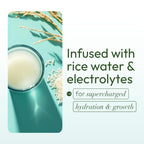 ORS Olive Oil Max Moisture Leave-In Conditioner with Rice Water and Electrolytes for Supercharged Hair Hydration 16.0 Ou