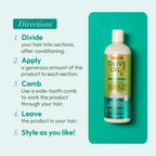 ORS Olive Oil Max Moisture Leave-In Conditioner with Rice Water and Electrolytes for Supercharged Hair Hydration 16.0 Ou