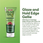 ORS Style & Sculpt Edge Gellie with Castor Oil for Strengthening 3.5 Ounces