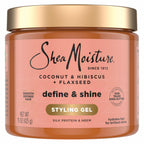 SheaMoisture Coconut & Hibiscus +Flaxseed Define & Shine Styling Gel 15oz