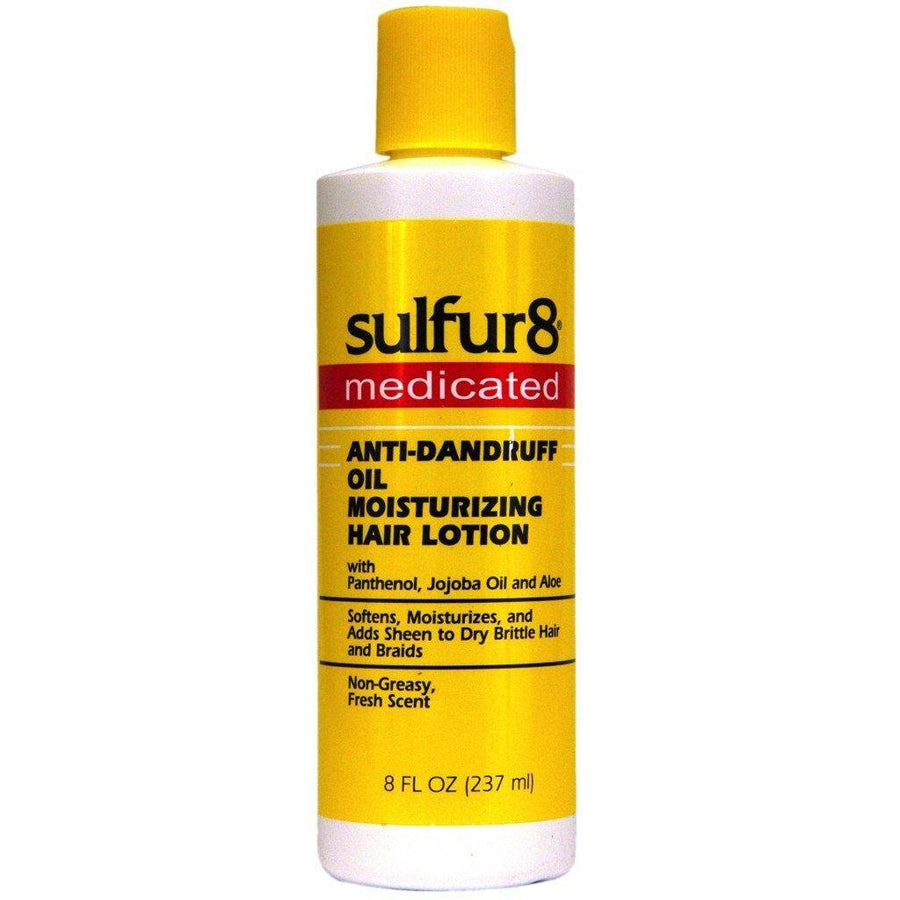 SULFUR8 Oil Moisturizing Lotion – 8 oz Lightweight Hair & Scalp Moisturizer – Softens Dry, Brittle Hair & Scalp, Non-Gre