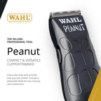Wahl Professional Black Peanut Trimmer, Corded