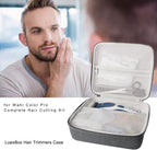 Wahl Professional Clipper Travel Case, Full-Zip Protective EVA+Velvet Compartmental Organizer with Mesh Pocket for Perso