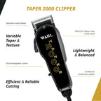 Wahl Professional Essentials Combo #8329 - Features the Taper 2000 Clipper and AC Trimmer - Great for Barbers, Stylists,