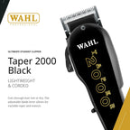 Wahl Professional Taper 2000 Corded Clipper, Adjustable, Model 08472-850