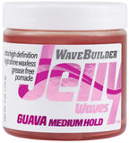 WAVEBUILDER Jelly Waves Guava Medium Hold Grease Free Pomade 4 OZ