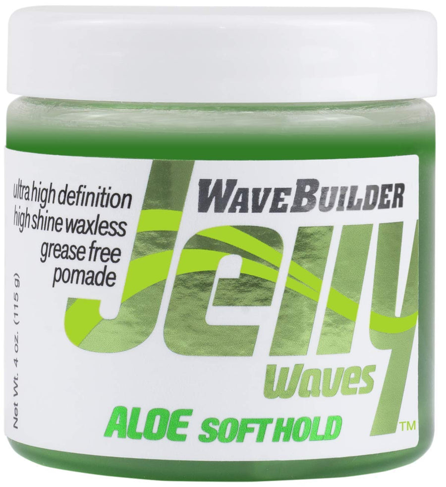 WAVEBUILDER Jelly Waves Soft Hold Aloe, 4 Ounce